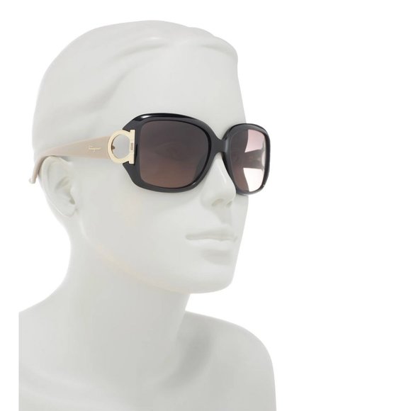 NWT Auc Ferragammo 57mm Oversized Sunglasses main image 11